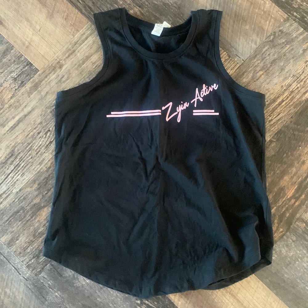 ZYIA BLACK SOUTH BEACH TANK